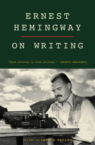 Ernest Hemingway on Writing book cover by 