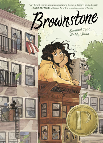 Brownstone: A Graphic Novel book cover by Samuel Teer