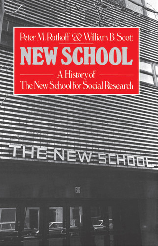New School: A History of the New School for Research book cover by Peter M. Rutkoff