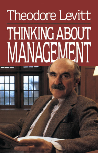 Thinking About Management book cover by Mortimer Levitt