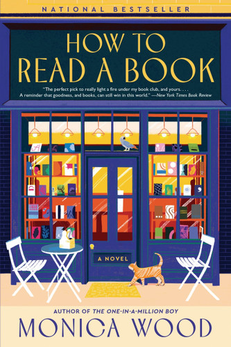 How to Read a Book: A Novel book cover by Monica Wood