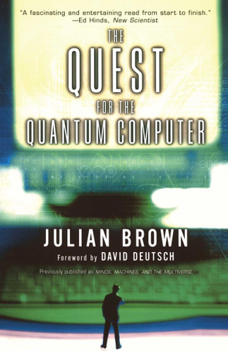 Quest for the Quantum Computer book cover by Julian Brown