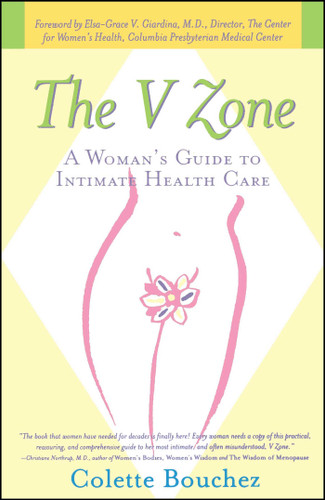 The V Zone: A Woman's Guide to Intimate Health Care book cover by Colette Bouchez