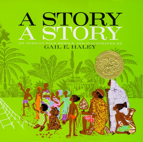 A Story, a Story book cover by Gail E. Haley