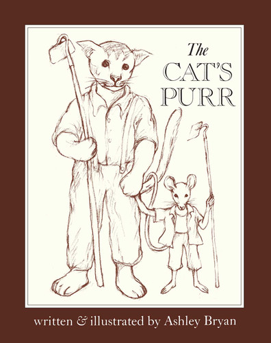 The Cat's Purr book cover by Ashley Bryan