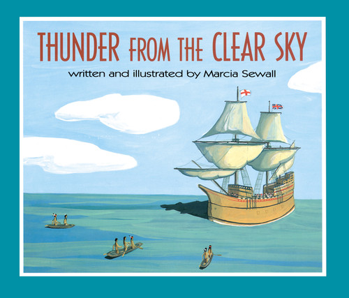 Thunder from the Clear Sky book cover by Marcia Sewall
