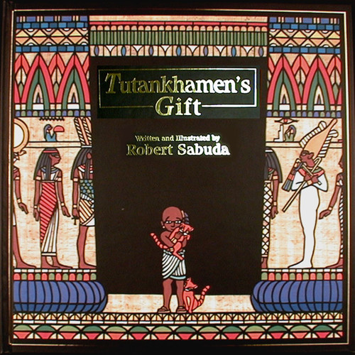 Tutankhamen's Gift book cover by Robert Sabuda