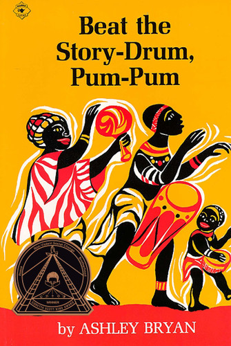 Beat the Story Drum, Pum-Pum book cover by Ashley Bryan