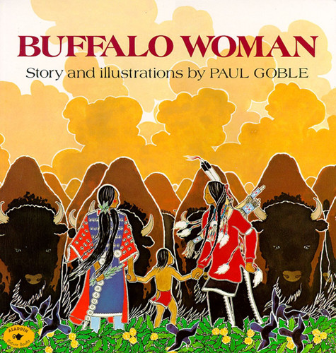 Buffalo Woman book cover by Paul Goble