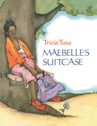 Maebelle's Suitcase book cover by Tricia Tusa