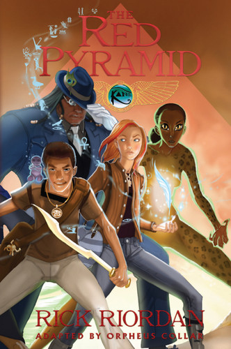 Kane Chronicles, The, Book One: Red Pyramid: The Graphic Novel, The-Kane Chronicles, The, Book One (The Kane Chronicles) book cover by Rick Riordan