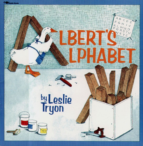 Albert's Alphabet book cover by Leslie Tryon