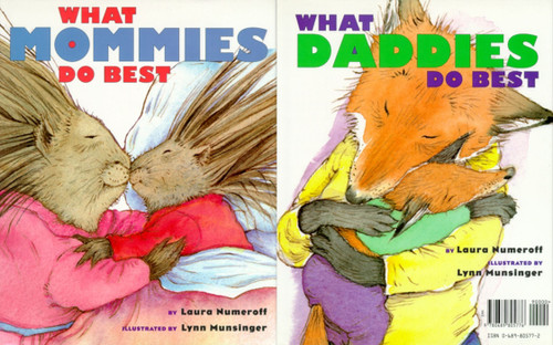 What Mommies Do Best What Daddies Do Best book cover by Laura  Numeroff