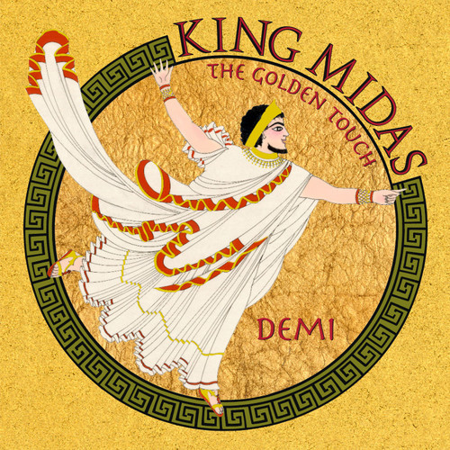 King Midas: The Golden Touch book cover by DEMI