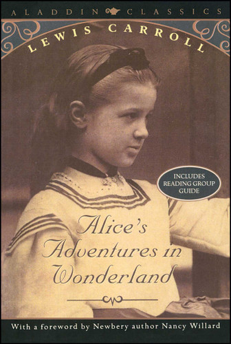 Alice's Adventures in Wonderland (Aladdin Classics) book cover by Lewis Carroll