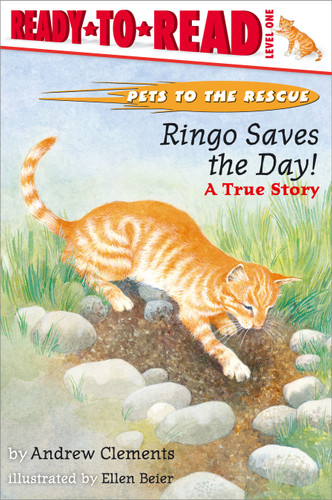 Ringo Saves The Day!: Ready-to-Read Level 1 (Pets to the Rescue) book cover by Andrew Clements