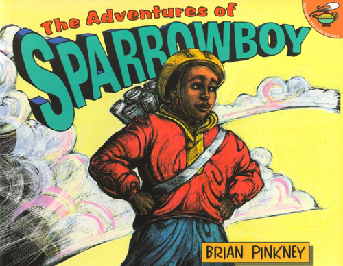 The Adventures of Sparrowboy book cover by Brian Pinkney
