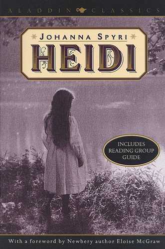 Heidi (Aladdin Classics) book cover by Johanna Spyri