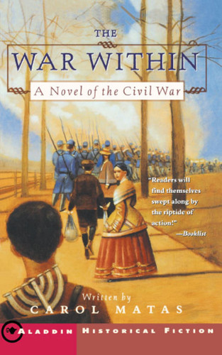 The War Within: A Novel of the Civil War book cover by Carol Matas