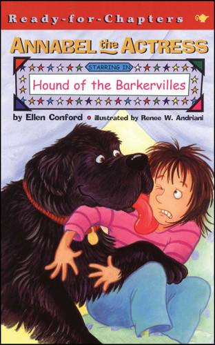 Annabel the Actress Starring in Hound of the Barkervilles book cover by Ellen Conford