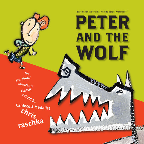 Peter and the Wolf book cover by Sergei Prokofiev