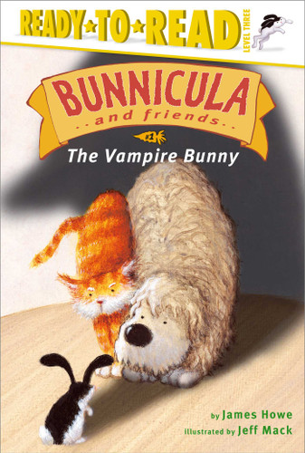 The Vampire Bunny: Ready-to-Read Level 3 (Bunnicula and Friends) book cover by James Howe