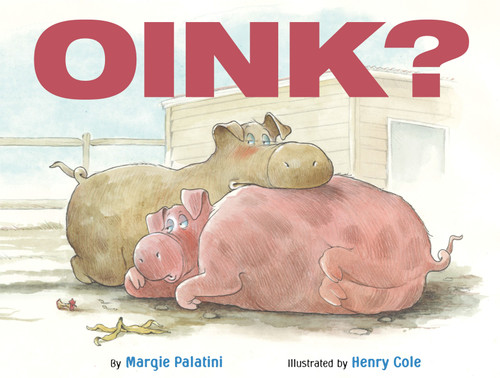Oink? book cover by Margie Palatini