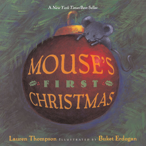 Mouse's First Christmas book cover by Lauren Thompson