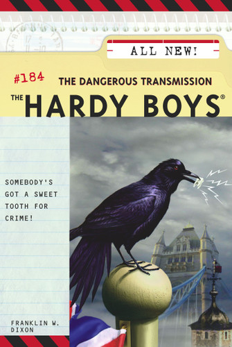The Dangerous Transmission (Hardy Boys) book cover by Franklin W. Dixon