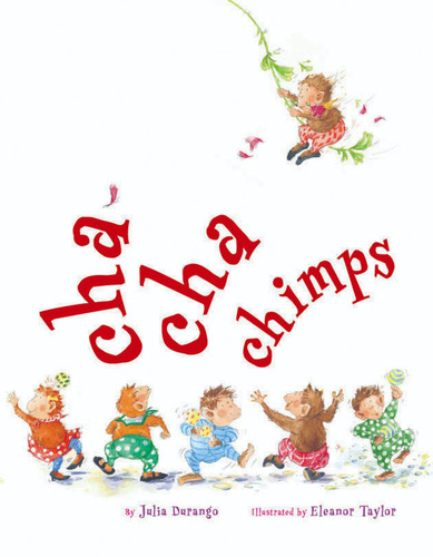 Cha-Cha Chimps book cover by Julia Durango