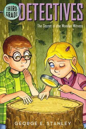 The Secret of the Wooden Witness (Third-Grade Detectives) book cover by George E. Stanley