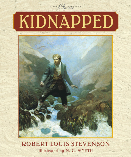 Kidnapped (Scribner Storybook Classics) book cover by Robert  Louis Stevenson