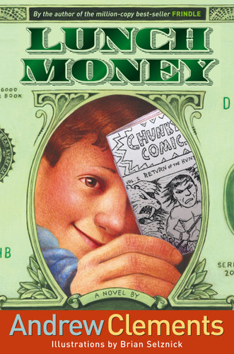 Lunch Money book cover by Andrew Clements