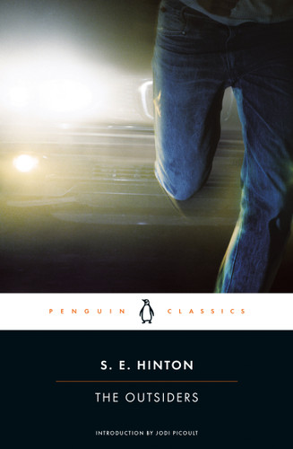 The Outsiders book cover by S. E. Hinton