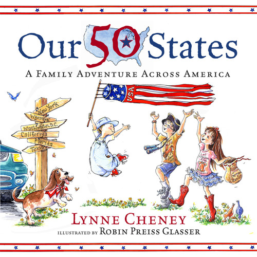Our 50 States: A Family Adventure Across America book cover by Lynne Cheney
