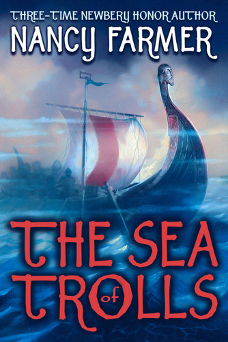 The Sea of Trolls book cover by Nancy Farmer