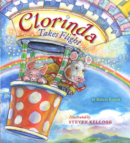 Clorinda Takes Flight book cover by Robert Kinerk