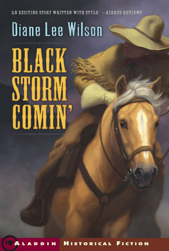 Black Storm Comin' book cover by Diane Lee Wilson