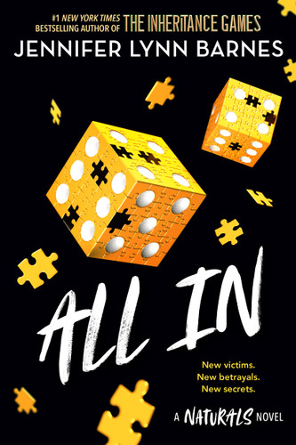 All In (The Naturals #3) book cover by Jennifer Lynn Barnes