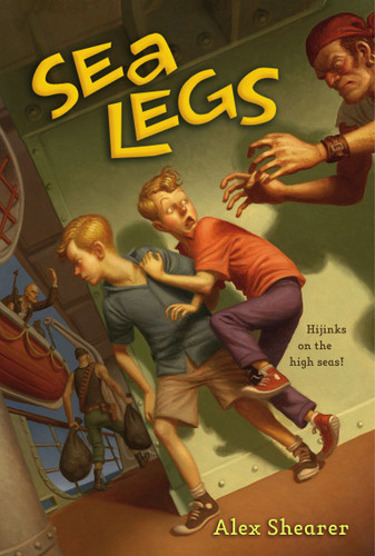 Sea Legs book cover by Alex Shearer