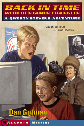 Back in Time with Benjamin Franklin: A Qwerty Stevens Adventure book cover by Dan Gutman