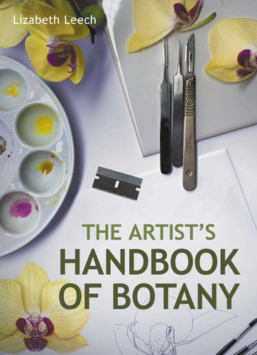 The Artists Handbook of Botany book cover by Lizabeth Leach
