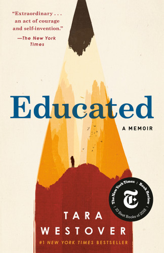 Educated: A Memoir book cover by Tara Westover