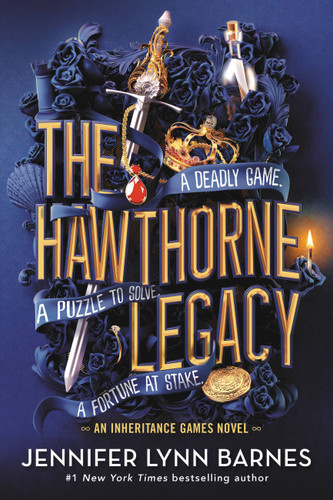 The Hawthorne Legacy (The Inheritance Games #2) book cover by Jennifer Lynn Barnes