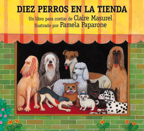 Diez Perros en la Tienda book cover by Claire Masurel