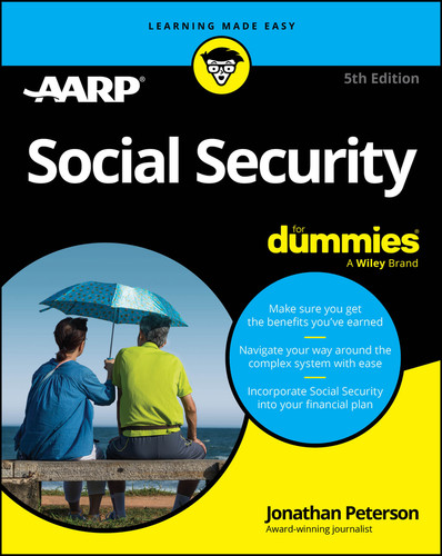 Social Security For Dummies book cover by Jonathan Peterson