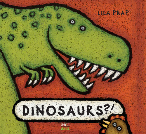 Dinosaurs!? book cover by Lila Prap