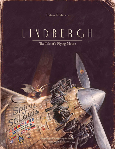 Lindbergh: The Tale of a Flying Mouse (Mouse Adventures) book cover by Torben Kuhlmann