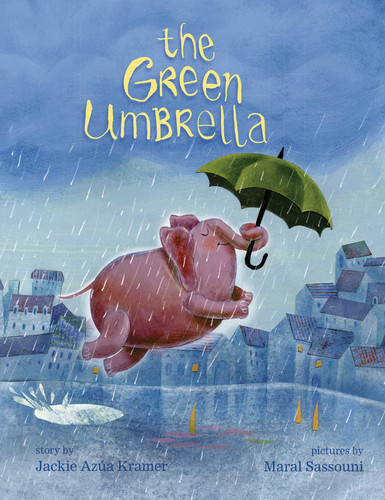 The Green Umbrella book cover by Jackie Azúa Kramer