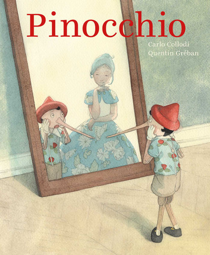 Pinocchio book cover by Carlo Collodi